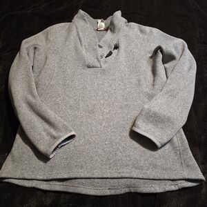 The North Face Heather Gray Sweater